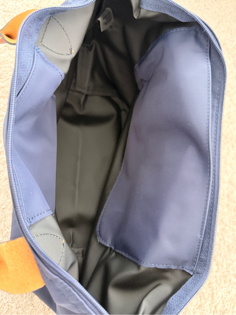 NWT | Le Pliage Original Medium Tote Bag | Navy - Picture 10 of 11